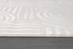 Beverly Rug Modern Geometric Area Rug 9x12 Low-High Pile Durable Soft Abstract - Image 6