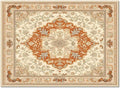 Orange Bohemian Rectangular Area Rugs by Libaoge