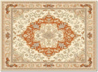 Orange Bohemian Rectangular Area Rugs by Libaoge