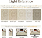 SERISSA Boho Rugs for Entryway, 2x3 Beige Entryway Rug Non-Slip Washable Small - Image 2