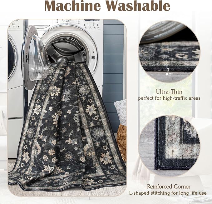 Washable Area Rug 5x7 - Image 4