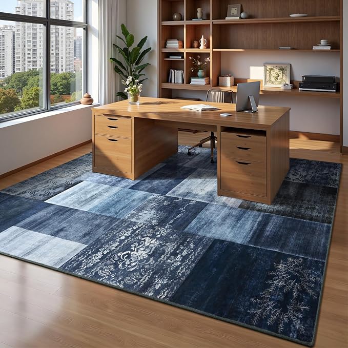DweIke Large Modern Washable Area Rugs 8x10, Living Room Rug Non-Slip and - Image 3