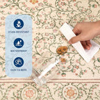 GarveeHome Boho 2x6 Runner Rug for Hallways Non Slip, Vintage Botanical Kitchen - Image 7