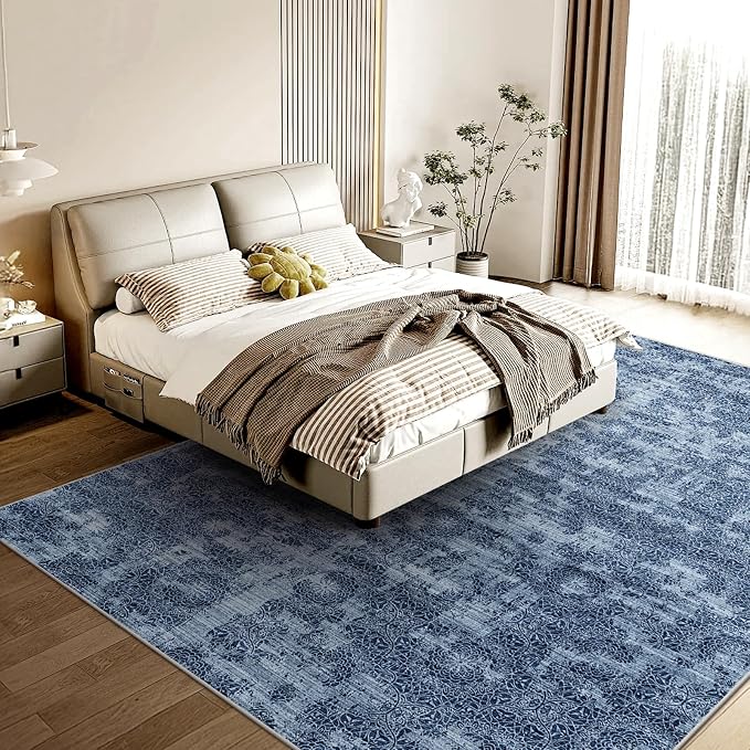 WITSHOCK 6x9 Area Rugs for Living Room: Machine Washable Non Slip Modern - Image 3