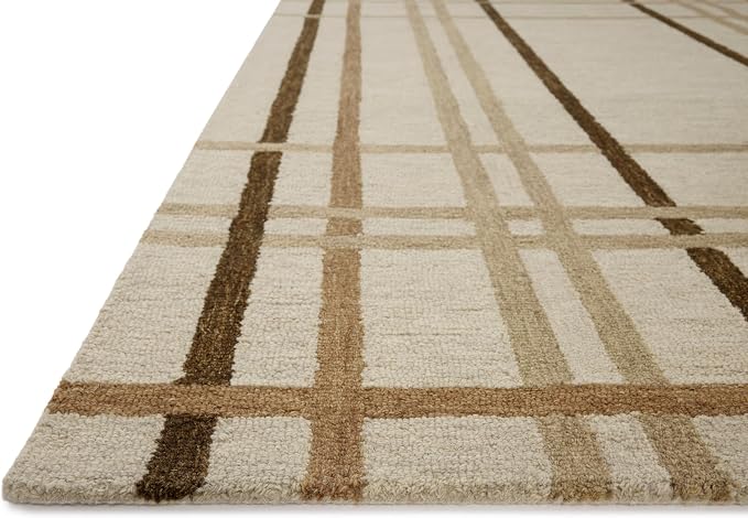 Loloi Magnolia Home by Joanna Gaines Waylon Collection WAY-01 Natural/Bark - Image 4