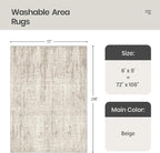 Valenrug Washable Rug 6x9 - Image 2
