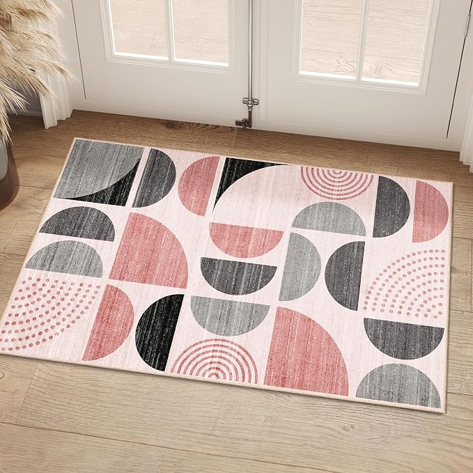 MUJOO Small Rug Washable, Boho 2x3 Area Rugs - Image 3