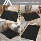 COSY HOMEER Door Mat 32”x48”, Absorbent Dirt Trapper Entryway Rugs, Non-Slip - Image 7