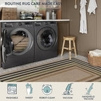 Lahome Modern Geometric Easy Jute Entryway Rug, 3x5 Washable Farmhouse Kitchen - Image 6