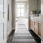 BESTSWEETIE 2x8 Area Rugs for Living Room Washable Moroccan Farmhouse Neutral - Image 9
