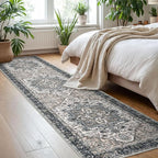 KOZYFLY Runners for Hallways 2x8 Ft Washable Kitchen Runner Rug Boho Entry Rug - Image 7