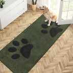 PURRUGS Dirt Trapping Door Mat 32" x 70", Non-Skid/Slip Machine Washable by PURRUGS