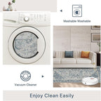 8x10 Area Rug Machine Washable Boho Rug - Image 5