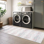 Lahome Moroccan Washable Runner Rug 2x6 Non-Slip Anti-Fatigue Kitchen Rugs and - Image 7