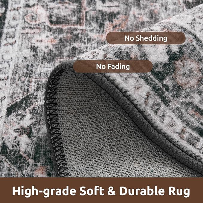 AMOAMI-3X5 Area Rug-Soft Washable Rugs - Image 4
