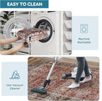 Dripex Washable Area Rug 6x9 Living Room Rug Stain & Water Resistant Foldable - Image 6