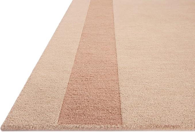 Loloi Leanne Ford Craven Collection CVN-01 Blush/Rose 3'-6" x 5'-6" Accent Rug - Image 4