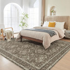 WITSHOCK Living Room Area Rugs 8x10: Soft Non-Slip Backing Washable Rugs - Image 4