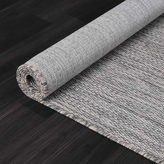 Beverly Rug Indoor Outdoor Rug 5x7, Washable Outside Carpet - Image 5