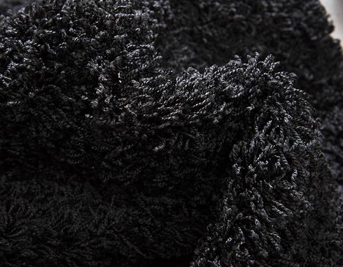 Unique Loom Solid Shag Collection Area Rug - Image 8