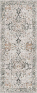 GENIMO Runner Rug 3x7, Non Slip Vintage Hallway Runner Rugs, Low Pile - Image 6