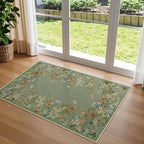 Lahome Boho Floral 3x5 Washable Rugs - Image 3