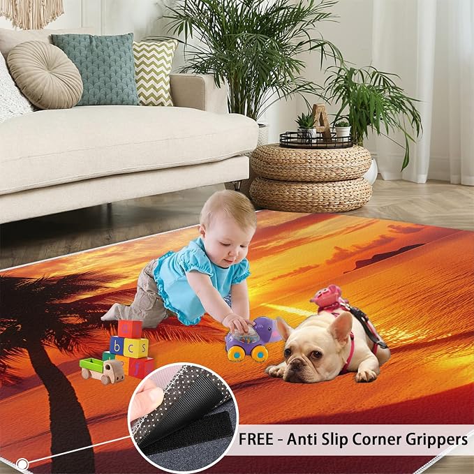 Coastal Rugs for Bedroom - Image 5