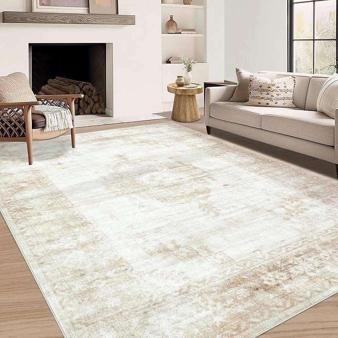 Vintage Living Room Area Rug by AOYAOMI