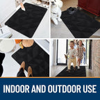 OLANLY Door Mats Indoor, Dirt Resist, Entrance Washable Mat, Low-Profile Inside - Image 8