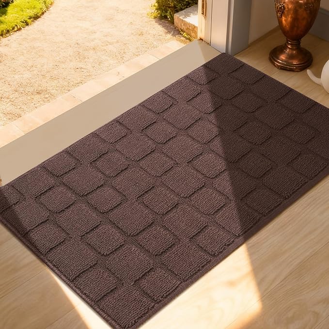 Front Door Mat Outside Entrance, Outdoor Indoor Door Mats by Unknown
