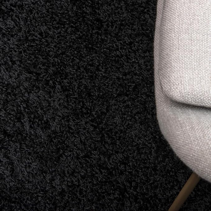 Unique Loom Solid Shag Collection Area Rug - Image 5