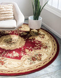 Unique Loom Versailles Collection Traditional Classic Floral Motif Area Rug by UniqueLoom