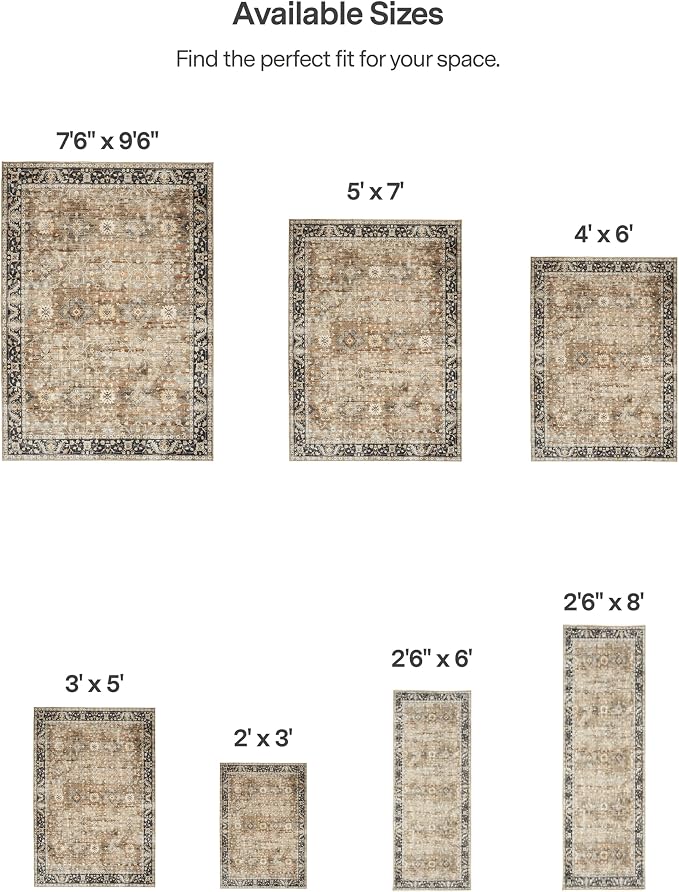ReaLife Rugs Machine Washable Area Rug - Image 9