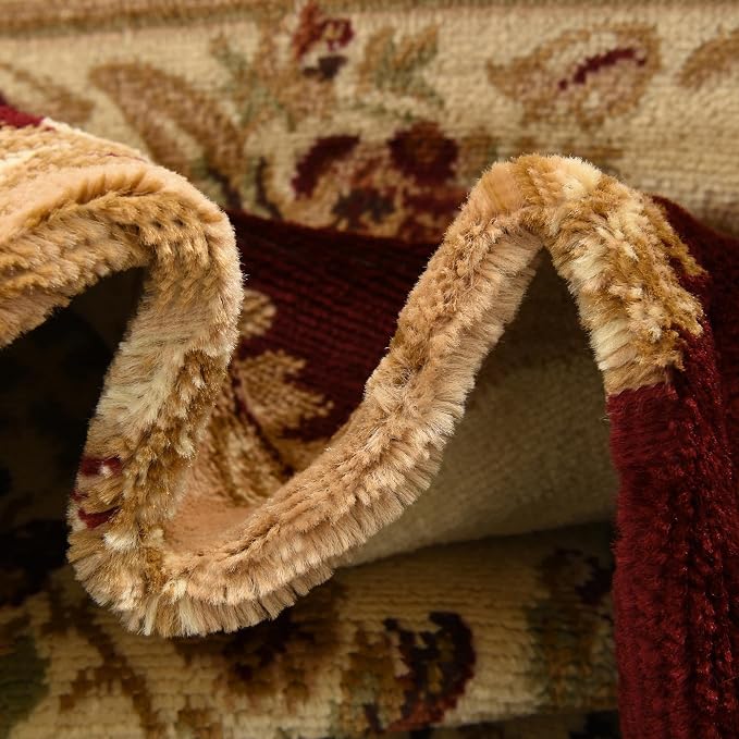 Unique Loom Versailles Collection Traditional Classic Floral Motif Area Rug - Image 6