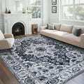 WILLSUN Washable Area Rugs, 8x10 Non-Slip Boho Large Area Rugs by Embracethewarmthofhome