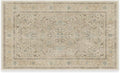 RUGGABLE Washable Vintage Area Rug – Kamran Ivory Opal 3x5, Stain-Resistant by RUGGABLE