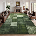 DweIke Washable Area Rugs for Living Room, 5x7 Soft Bedroom Rugs, Geometric by DweIkeHomeDecor