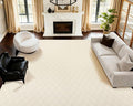 ANSSO Wool Rugs 8x10 for Living Room, 80% Merino Wool and 20% Cotton Soft by Ansso-Fillyourlifewithlove