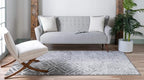Rugs.com Lattice Trellis Collection Rug – 7' x 10' Gray Low-Pile Rug Perfect - Image 5