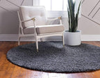 Unique Loom Davos Shag Collection Area Rug - Image 2