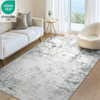 4x6 Machine Washable Area Rug for Living Room, Kids and Pets Friendly for - Image 3