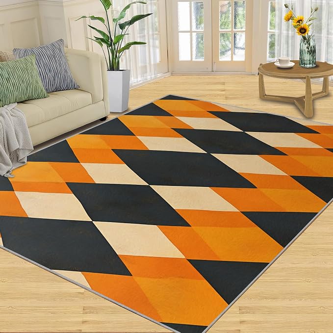 3x5 Geometric Dorm Rug - Image 3