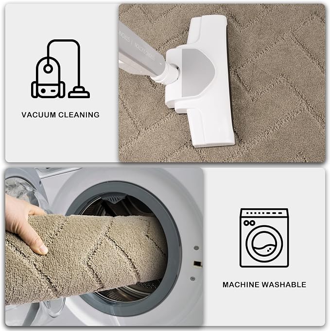 PURRUGS Dirt Trapping Door Mat 20" x 31.5", Non-Slip Machine Washable Entry Rug - Image 7