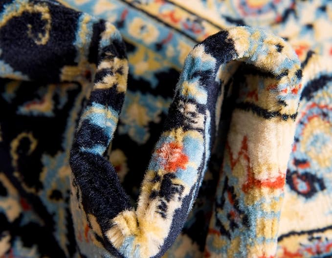 Unique Loom Sialk Hill Collection Area Rug - Image 7