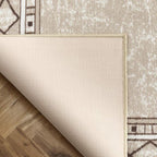 Antep Rugs Alfombras Modern Bordered 4x6 Non-Skid Low Profile Pile Rubber - Image 4