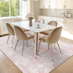 Washable Area Rugs 5'x7' Non-Slip Modern Abstract Soft - Image 9