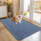 OLANLY Dog Door Mat for Muddy Paws 45x27, Absorbs Moisture and Dirt, Absorbent by OLANLY