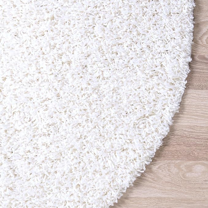 Unique Loom Solid Shag Collection Area Rug - Image 7