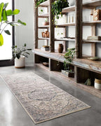 Loloi Teagan Collection TEA-01 Natural/Lt. Grey 2'-8" x 10'-6" Runner Rug - Image 8