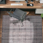 Rugshop Bohemian Stripe Lines Washable Non Slip Area Rug 5' x 7' Brown - Image 7
